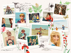 fotocollage maken met nieuw ontwerp van onszelf