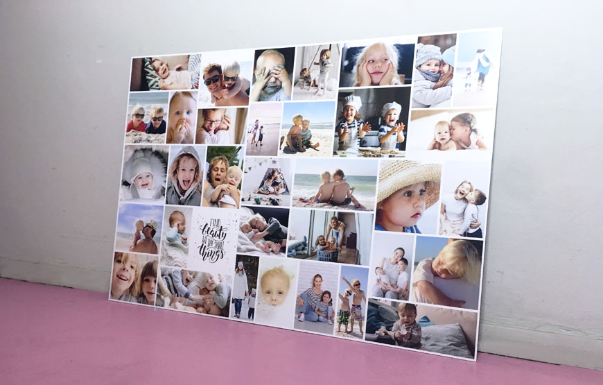 je eigen jaaroverzicht maken in een fotocollage