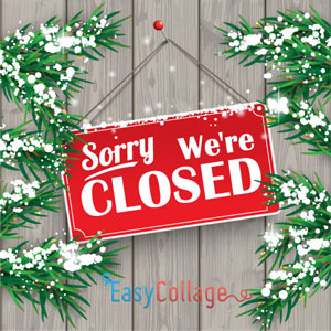 kerst sluiting