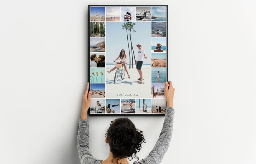 nieuwe optie tekst op je fotocollage