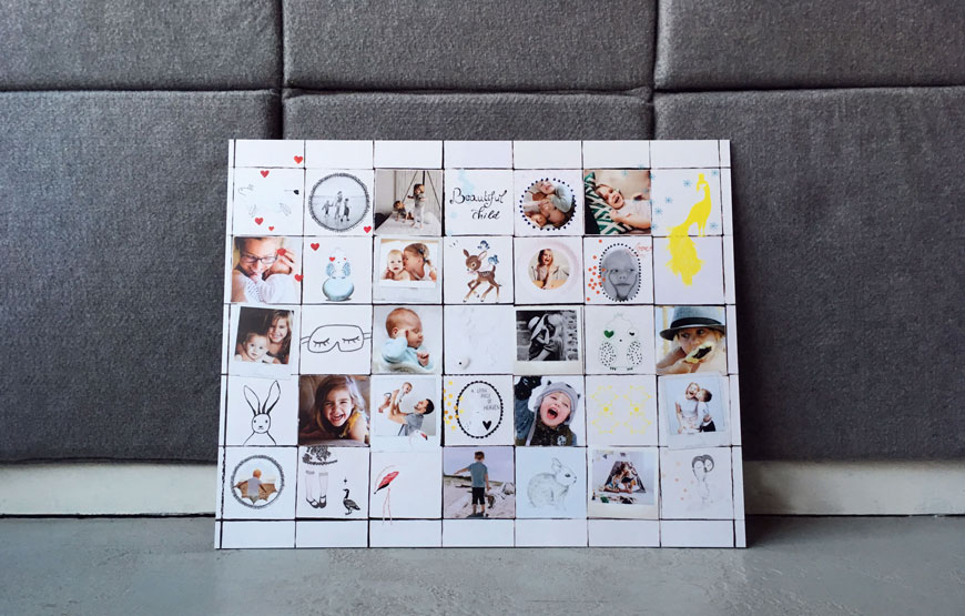 studio onszelf fris fotocollage ontwerp smile