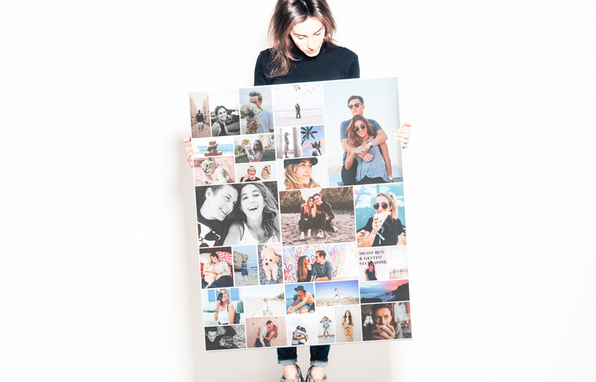 wensformaat fotocollage tot op de centimeter