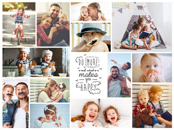 Fotocollage Mozaïek