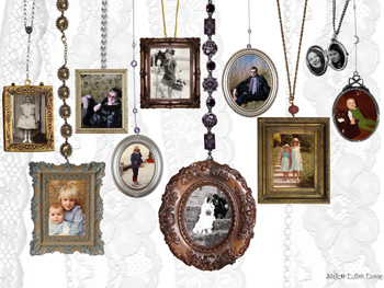 Fotocollage Vintage Lijstjes