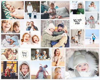 Fotocollage Mozaiek