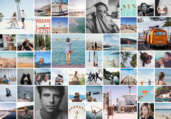 Fotocollage Mozaiek Instagram