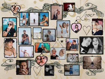 Fotocollage Mon Amour