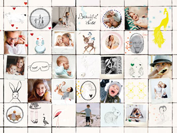 Fotocollage Smile