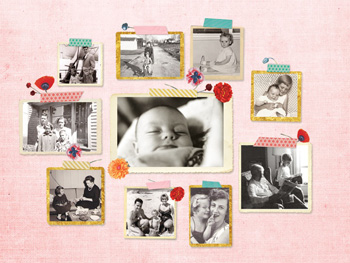 Fotocollage Masking Tape