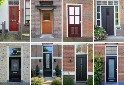 Deuren collage