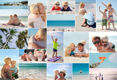 Collage Vakantie